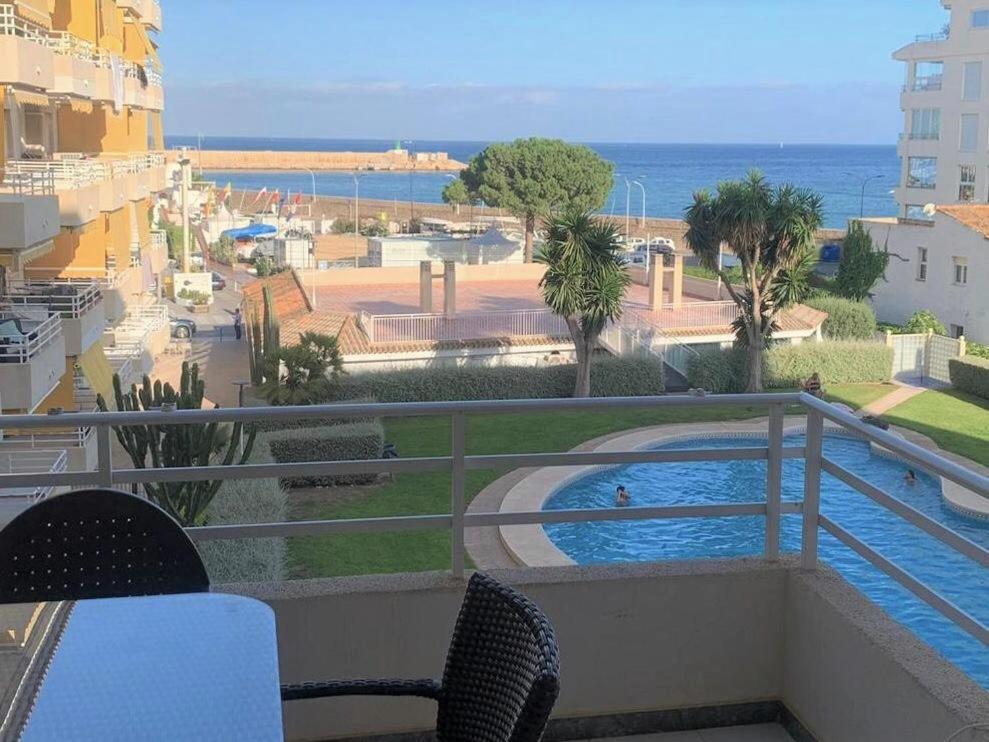 Acogedor Apartamento Frente Al Mar Con Piscina Altea Exterior foto